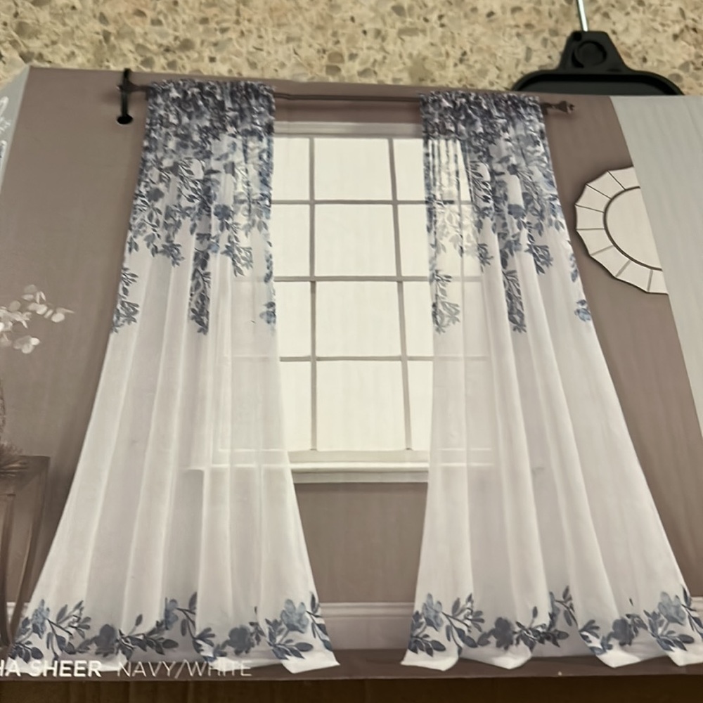 Window treatments curtains for 84 long 2 panels a package they are 6 packages